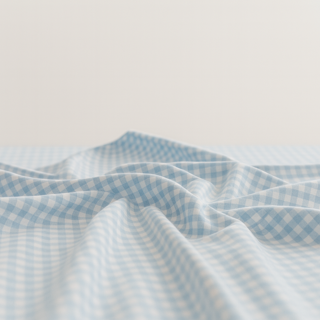 Lençol Xadrez Ajustável com Elástico