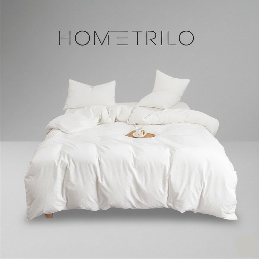 Capa de Edredom em Algodão Minimalista