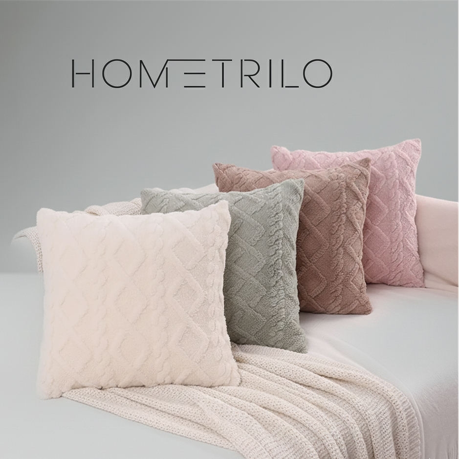 Capa de Almofada em Veludo