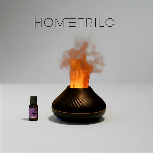 Difusor Aromático com Efeito Chama