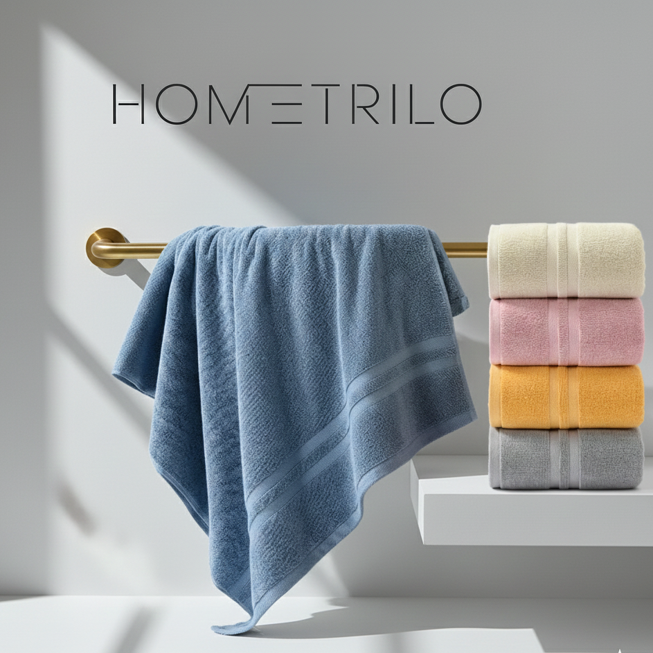 Conjunto 2 Toalhas Gigantes 100% Algodão Premium