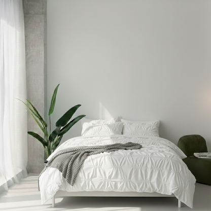 Capa de Edredom Pinch Pleat