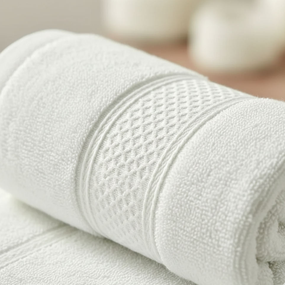 Toalha de Rosto Algodão Natural