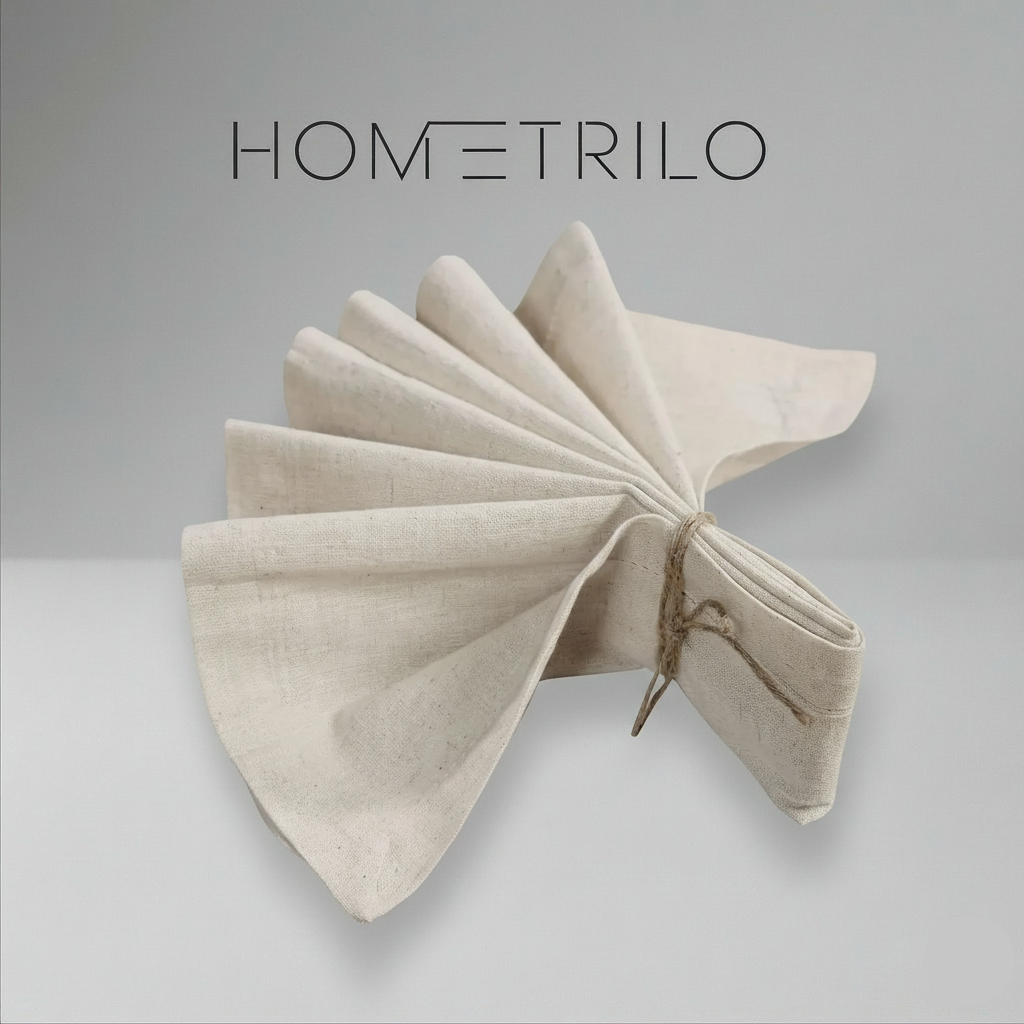 Guardanapos de Mesa em Linho e Algodão