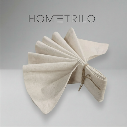Guardanapos de Mesa em Linho e Algodão