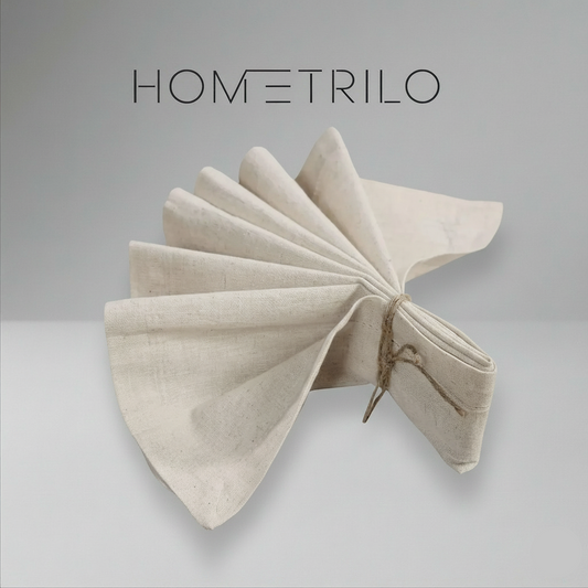 Guardanapos de Mesa em Linho e Algodão