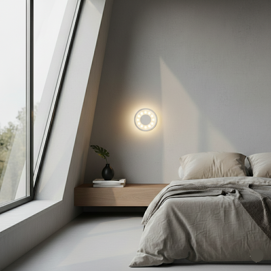 Luminária LED Noturna com Sensor de Movimento