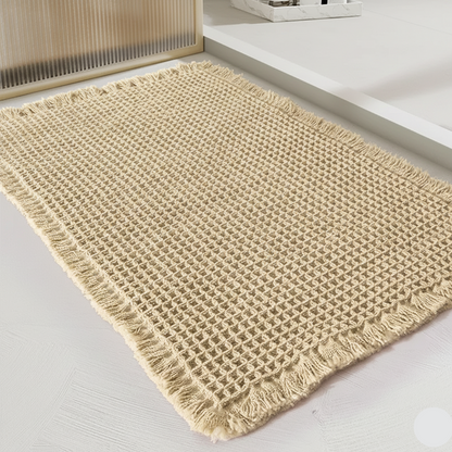 Tapete de Banheiro em Microfibra Antiderrapante e Absorvente