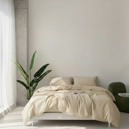 Capa de Edredom Verão em Algodão Lavado