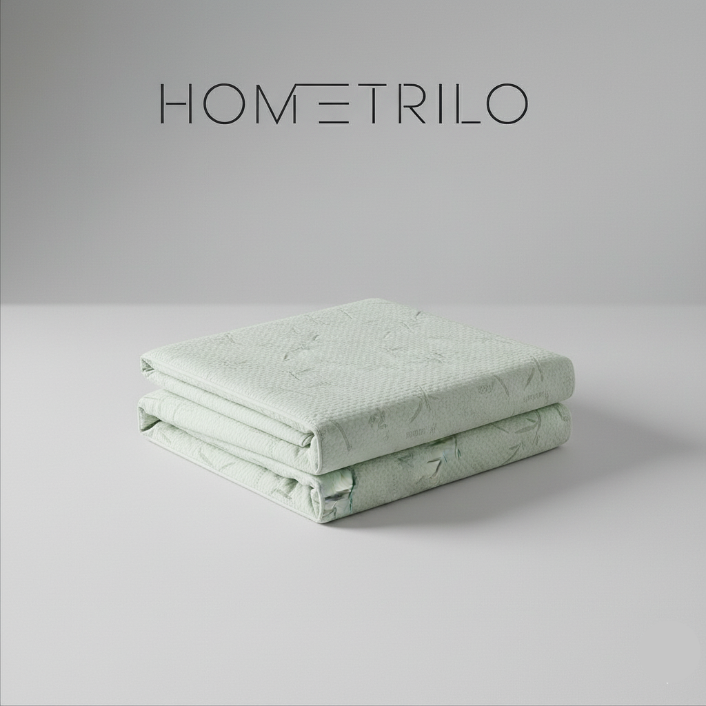 Protetor de Colchão Impermeável em Fibra de Bambu