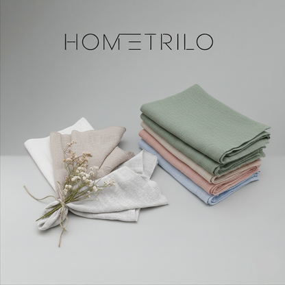 Guardanapos de Tecido em Algodão Gaze