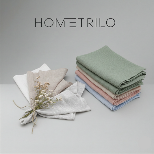 Guardanapos de Tecido em Algodão Gaze