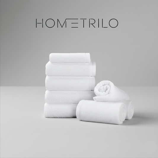 Toalha de Banho Luxe Branca em Algodão Puro