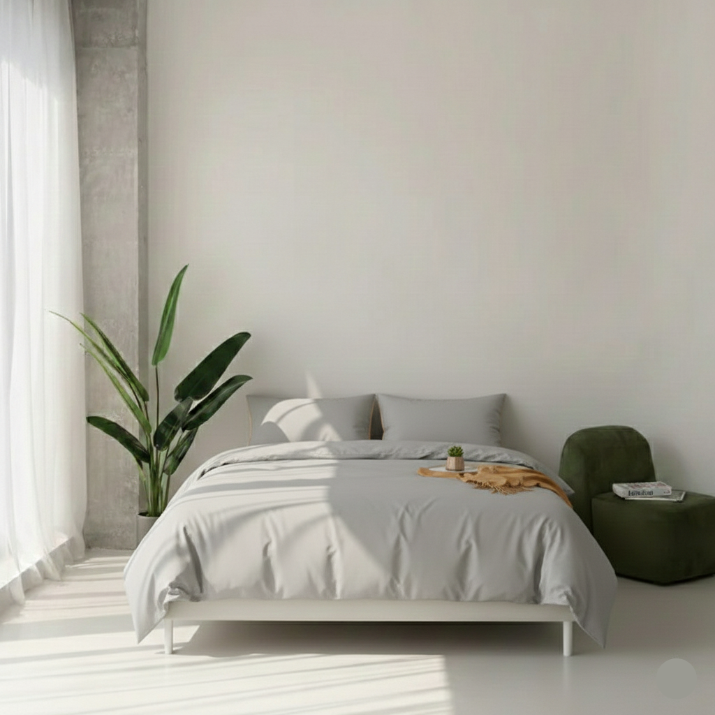 Capa de Edredom em Algodão Minimalista