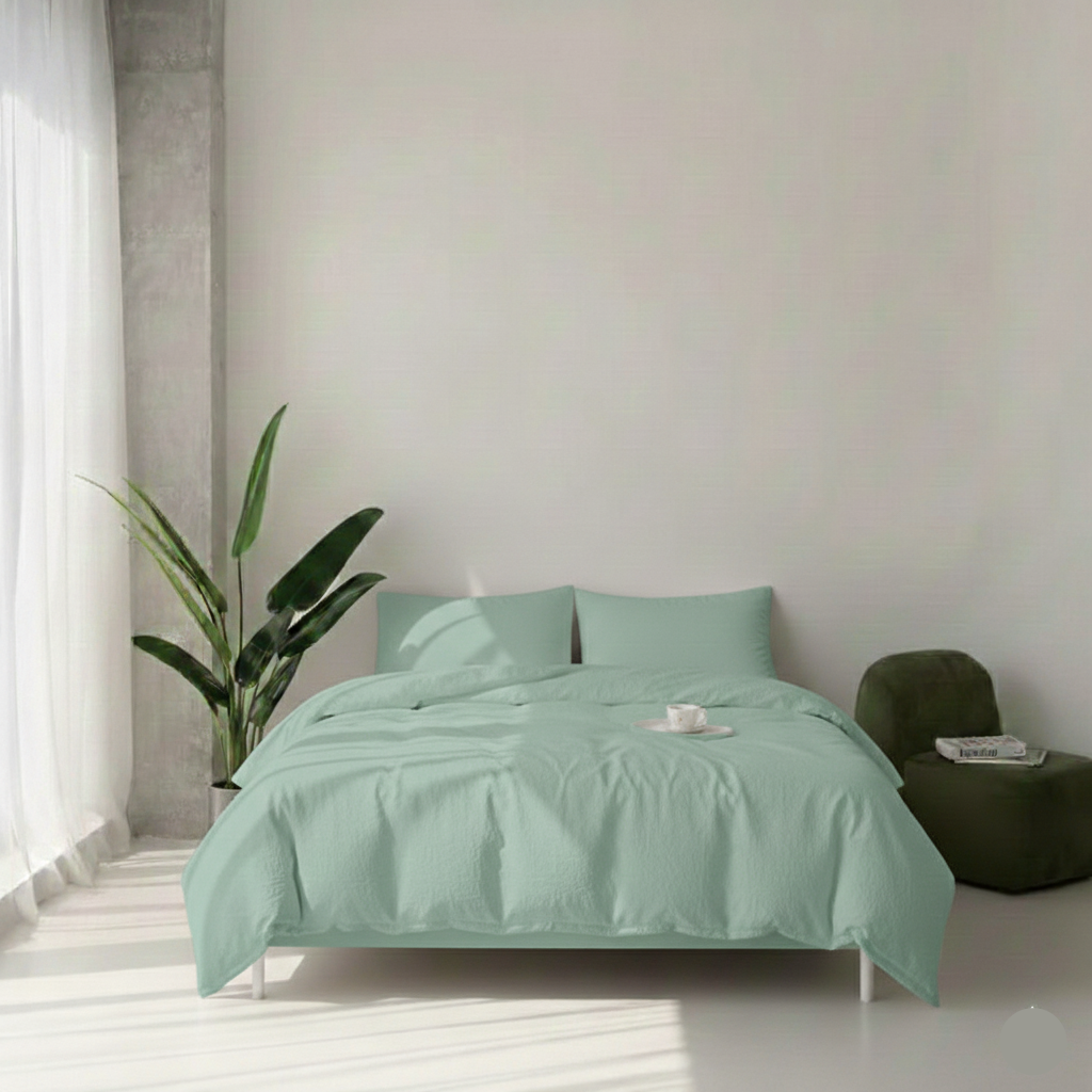 Capa de Edredom em Algodão Minimalista