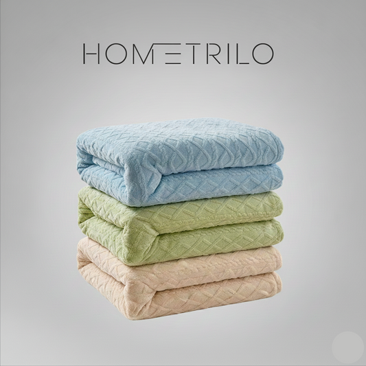 Capa de Edredom em Veludo Plush