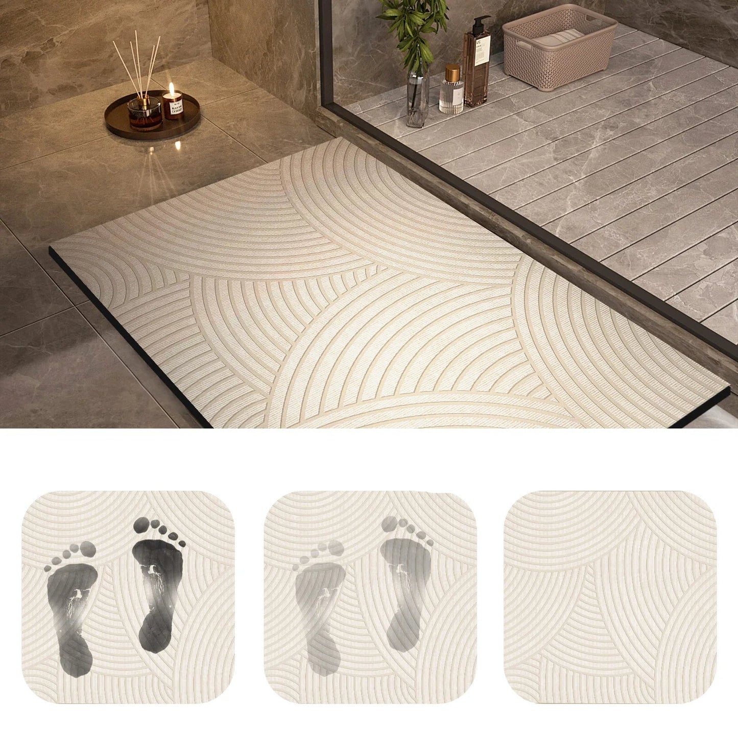 Tapete de Banheiro com Tecnologia 4 Camadas